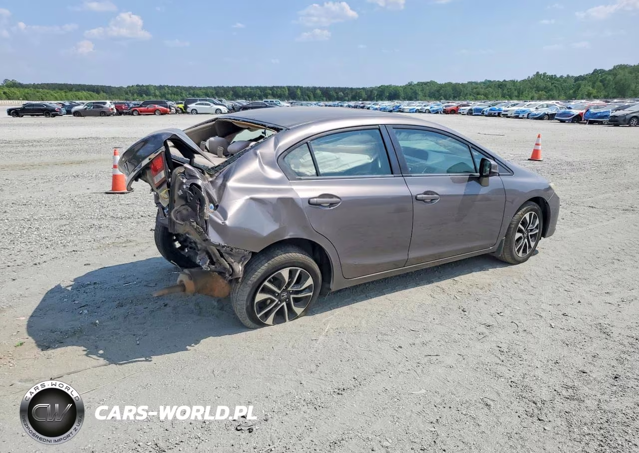 2013 Honda Civic Ex VIN:19XFB2F84DE066111 - 3