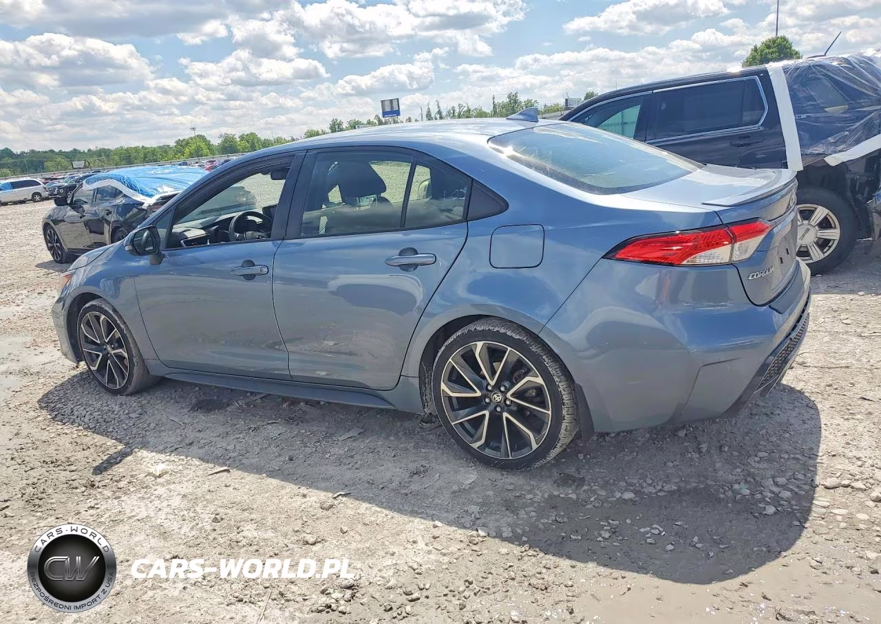 2022 Toyota Corolla Se VIN:JTDS4MCE9N3504340 - 2
