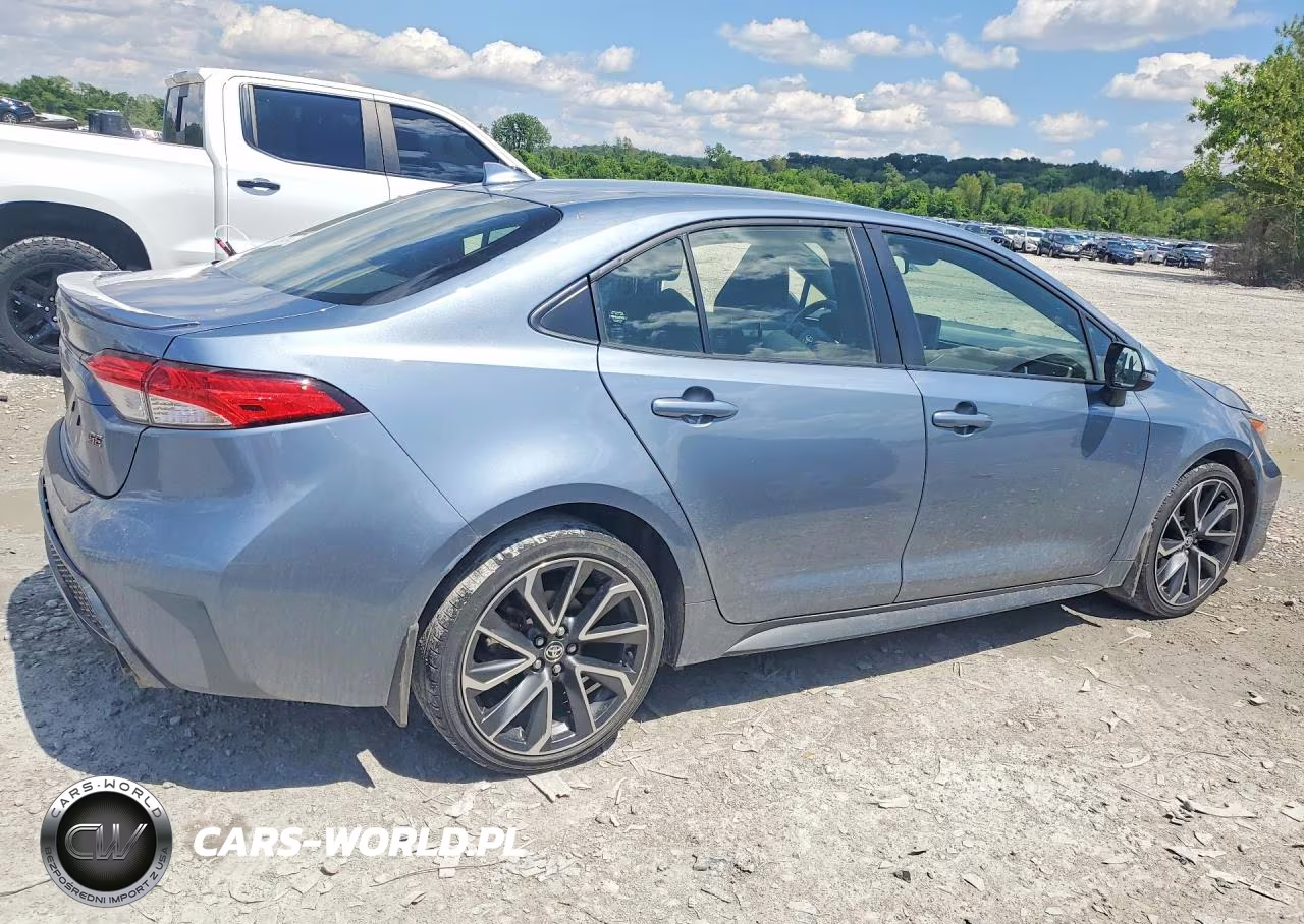 2022 Toyota Corolla Se VIN:JTDS4MCE9N3504340 - 3