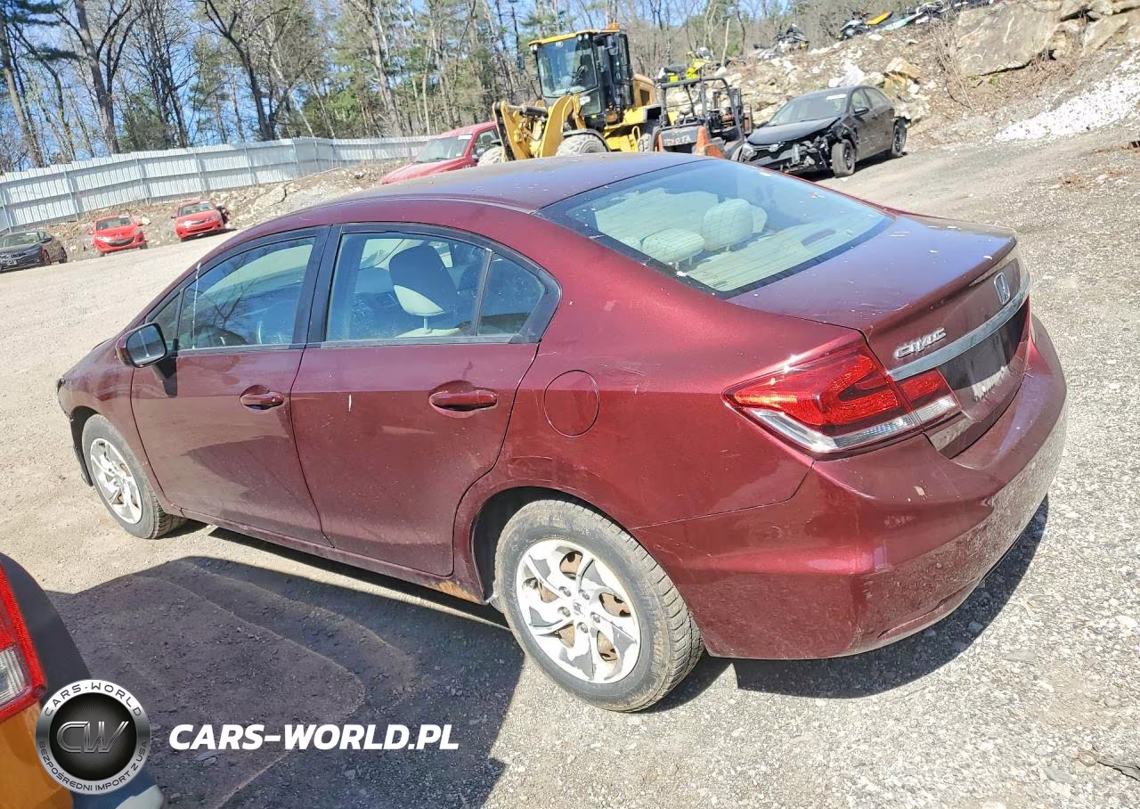 2014 Honda Civic Lx VIN:19XFB2F52EE247991 - 2