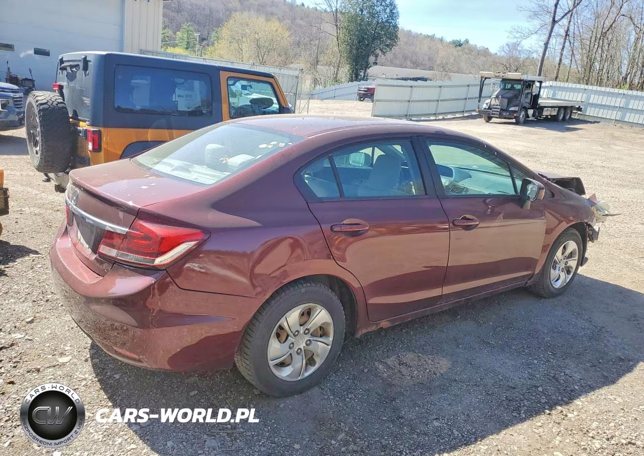 2014 Honda Civic Lx VIN:19XFB2F52EE247991 - 3