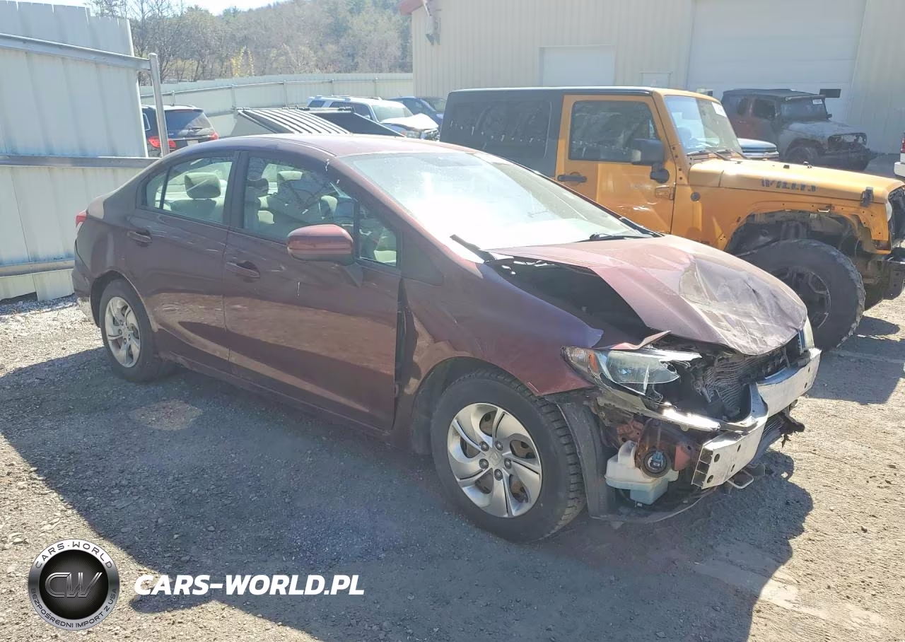 2014 Honda Civic Lx VIN:19XFB2F52EE247991 - 4