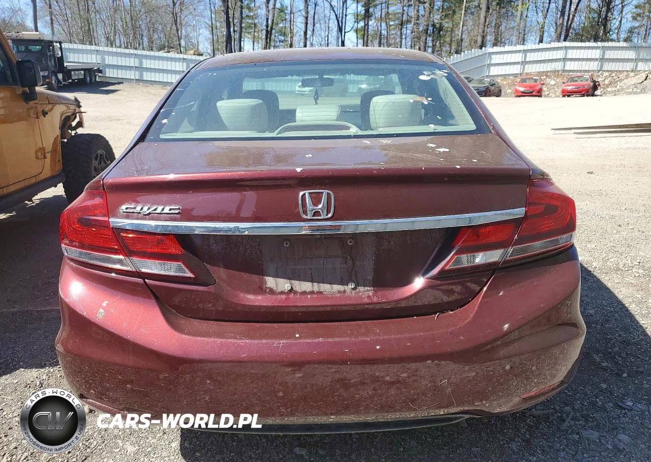2014 Honda Civic Lx VIN:19XFB2F52EE247991 - 6