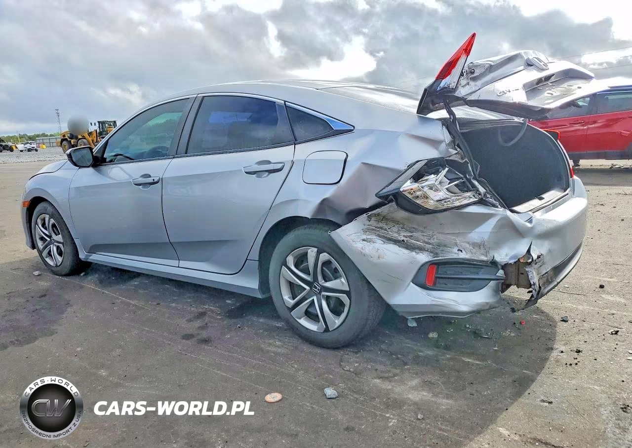 2016 Honda Civic Lx VIN:19XFC2F51GE208423 - 2