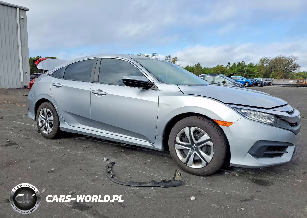 2016 Honda Civic Lx VIN:19XFC2F51GE208423 - 4