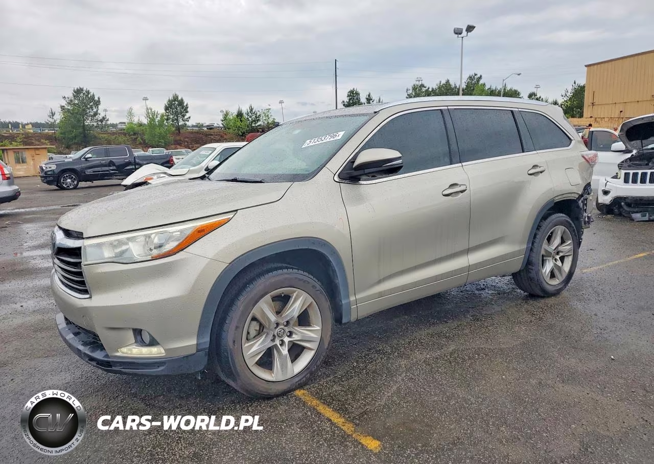 2016 Toyota Highlander Limited Platinum