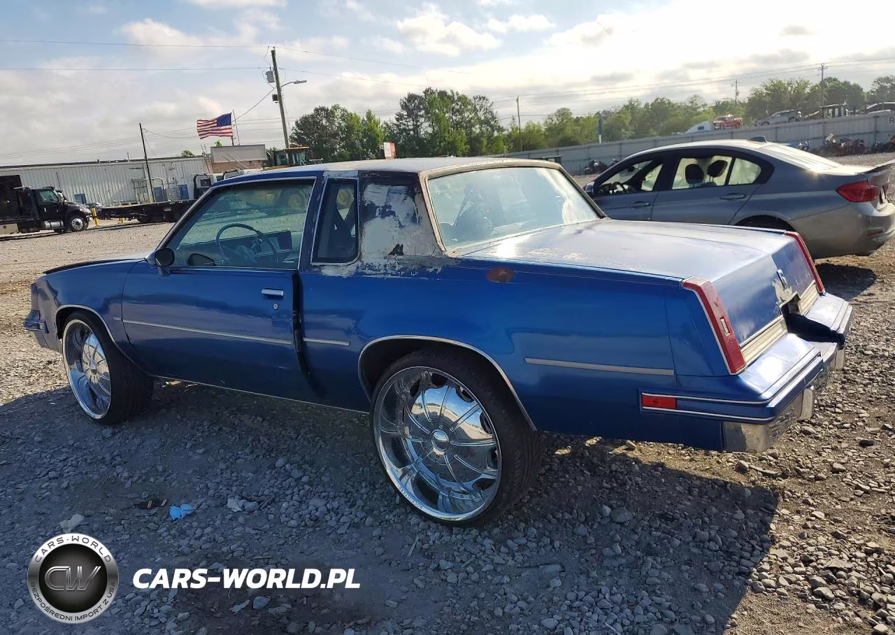 1983 Oldsmobile Cutlas Supreme VIN:1G3AR47A9EM395635 - 2