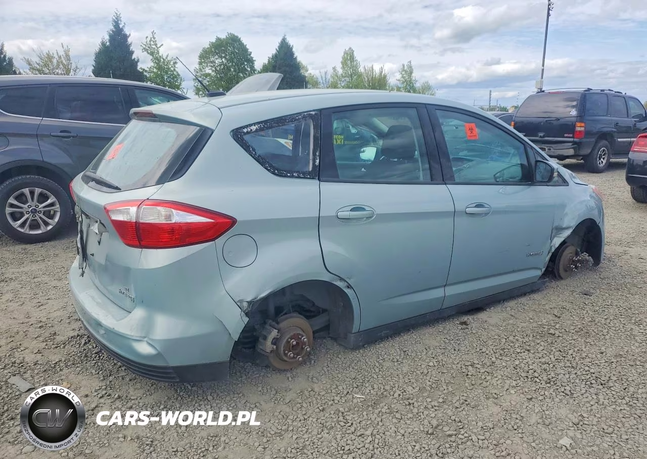 2014 Ford C-Max Se VIN:1FADP5AU3EL500774 - 3