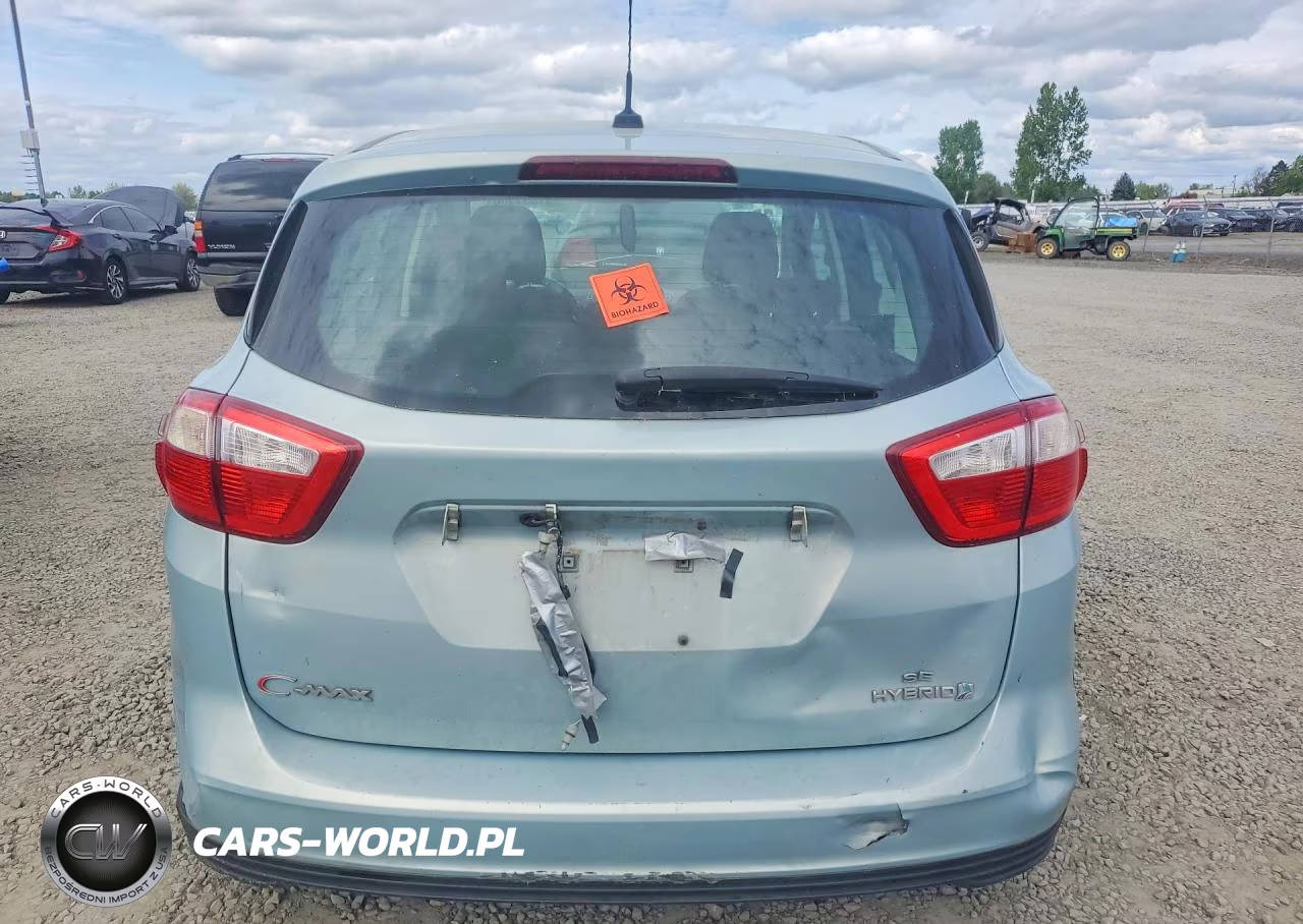 2014 Ford C-Max Se VIN:1FADP5AU3EL500774 - 6