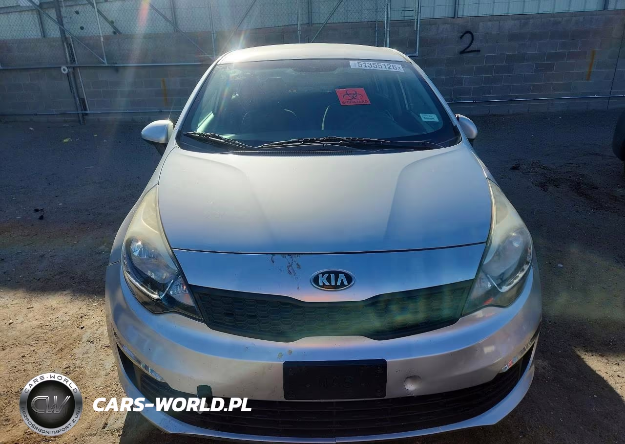 2017 Kia Rio Lx VIN:KNADM4A31H6115105 - 5