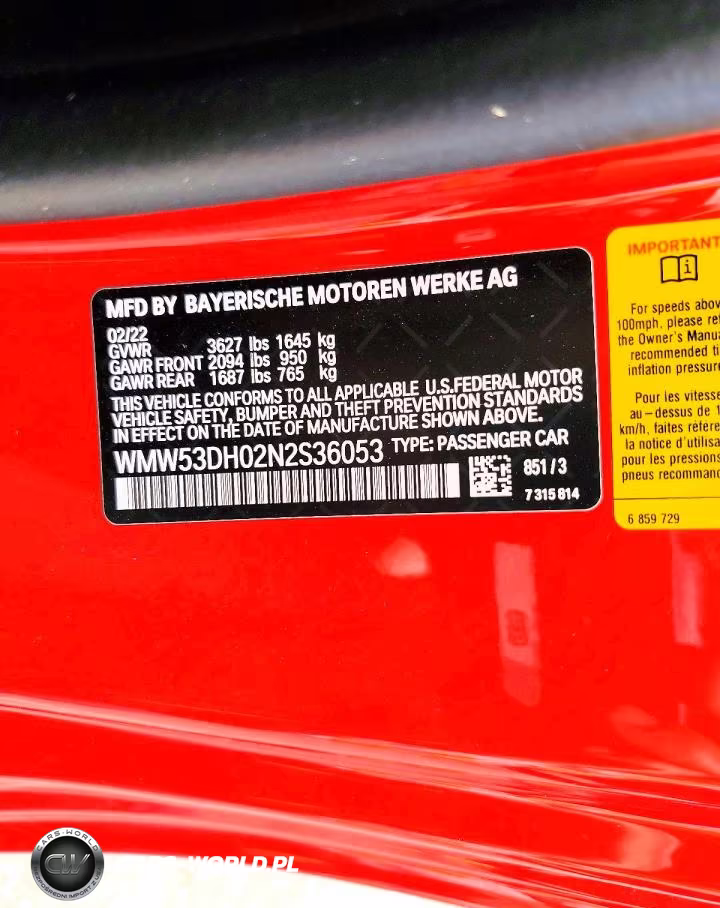 2022 Mini Cooper S VIN:WMW53DH02N2S36053 - 12