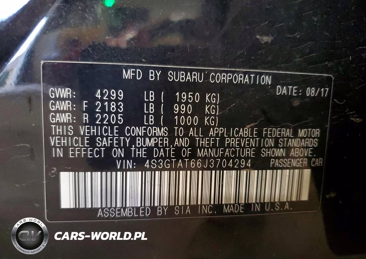2018 Subaru Impreza Limited VIN:4S3GTAT66J3704294 - 12