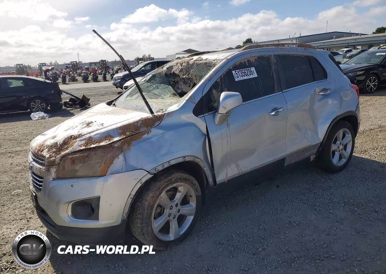 2015 Chevrolet Trax Ltz VIN:3GNCJTSB8FL229376 - 1