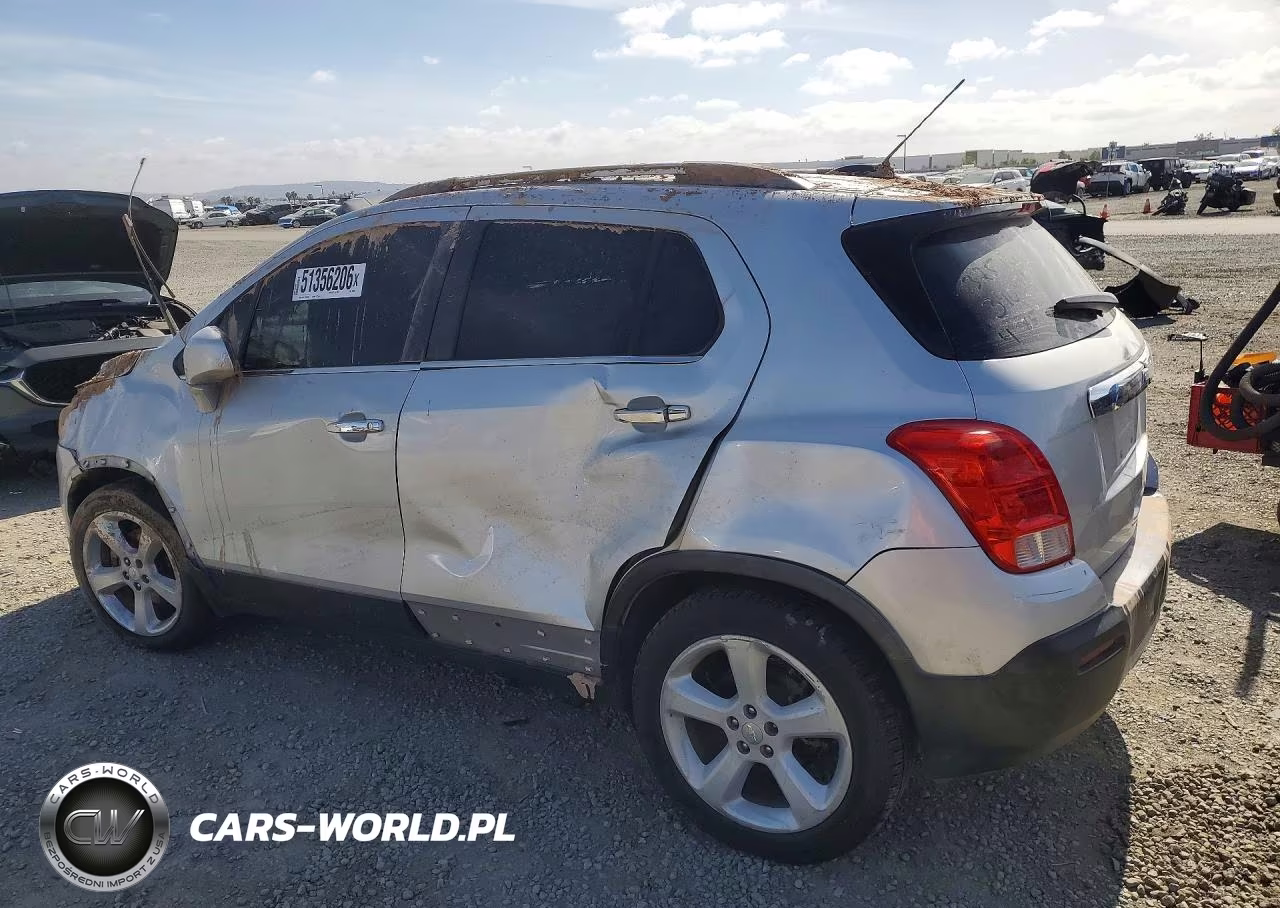 2015 Chevrolet Trax Ltz VIN:3GNCJTSB8FL229376 - 2
