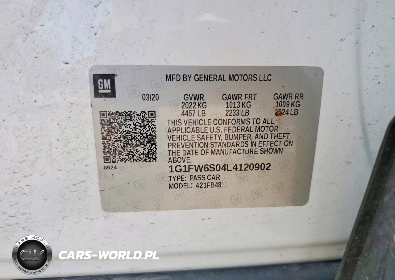 2020 Chevrolet Bolt Ev Lt VIN:1G1FW6S04L4120902 - 12