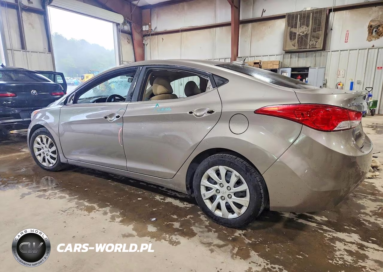 2012 Hyundai Elantra Gls VIN:5NPDH4AEXCH135781 - 2