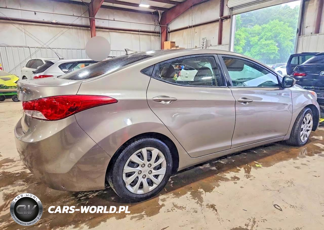 2012 Hyundai Elantra Gls VIN:5NPDH4AEXCH135781 - 3