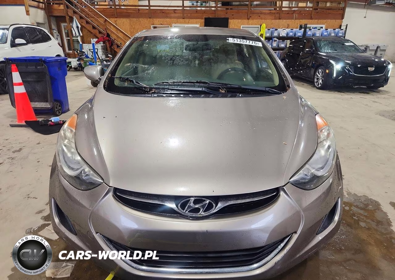 2012 Hyundai Elantra Gls VIN:5NPDH4AEXCH135781 - 5