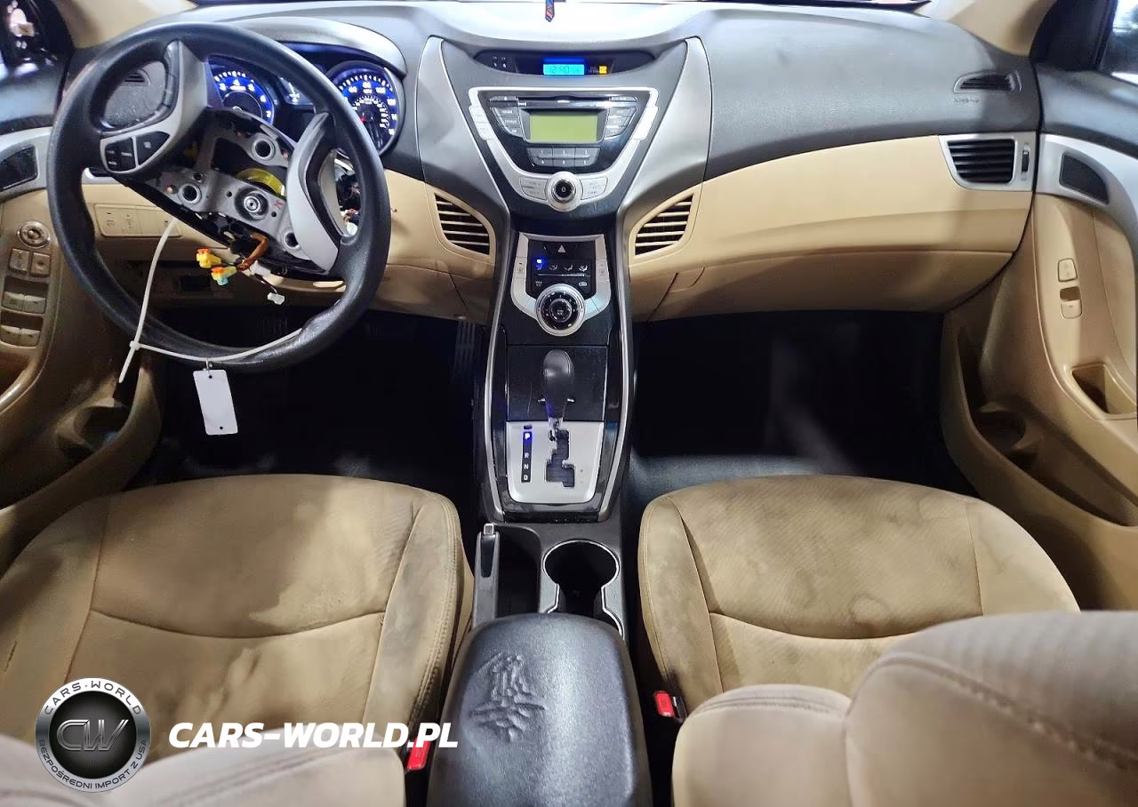 2012 Hyundai Elantra Gls VIN:5NPDH4AEXCH135781 - 8