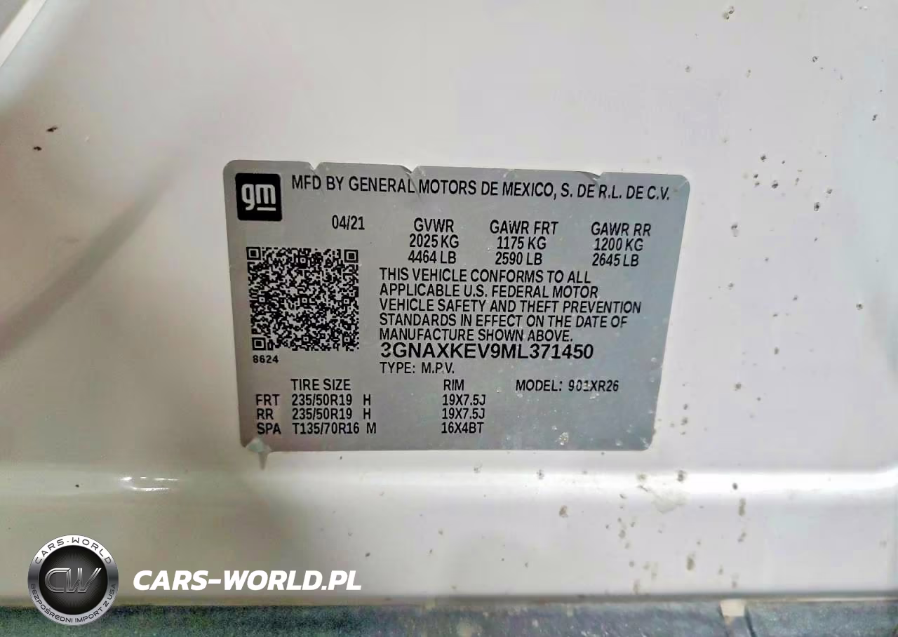 2021 Chevrolet Equinox Lt VIN:3GNAXKEV9ML371450 - 13