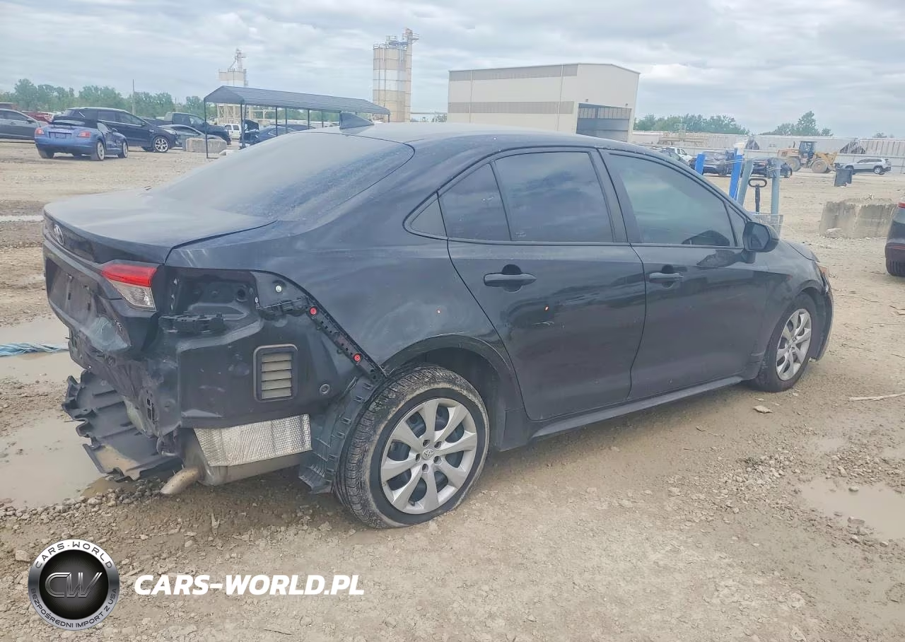 2021 Toyota Corolla Le VIN:5YFEPMAE1MP242178 - 3
