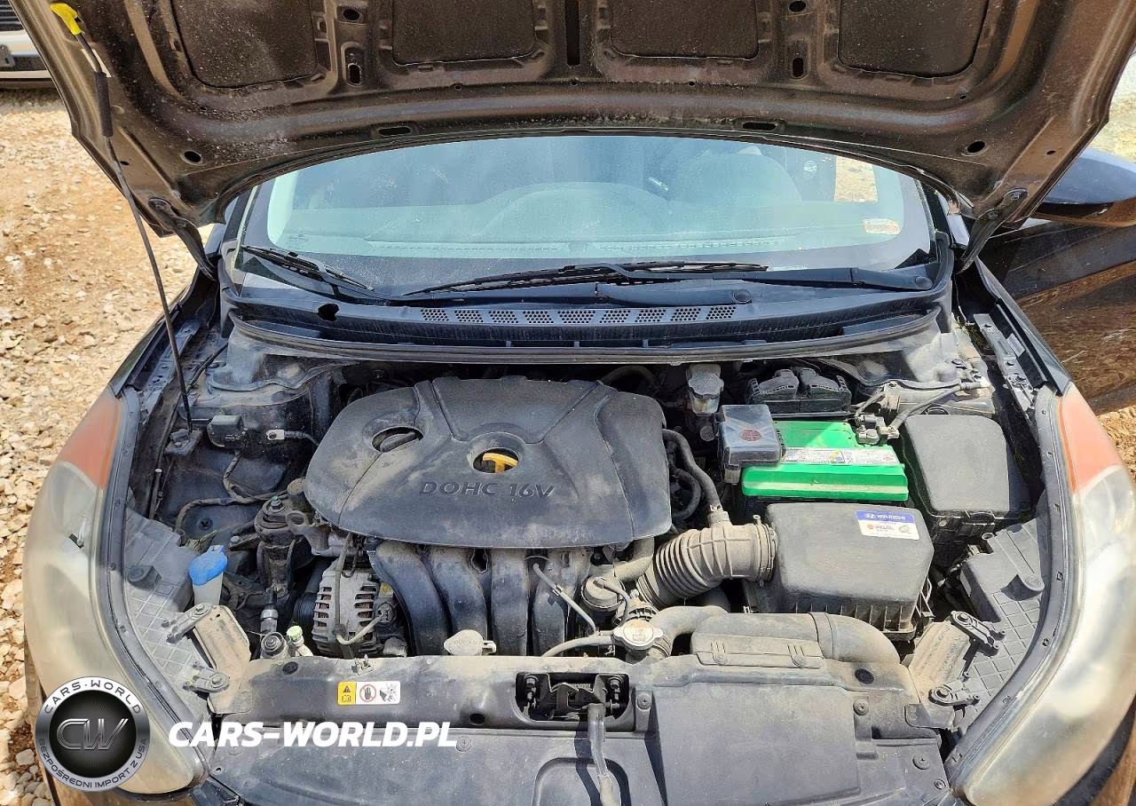 2013 Hyundai Elantra Gls VIN:KMHDH4AE5DU533502 - 11