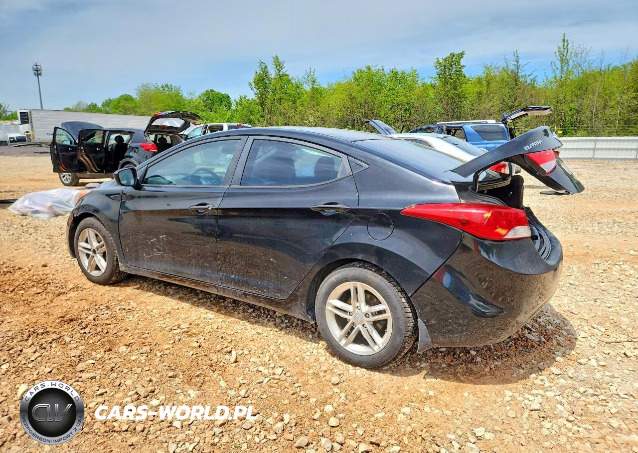2013 Hyundai Elantra Gls VIN:KMHDH4AE5DU533502 - 2