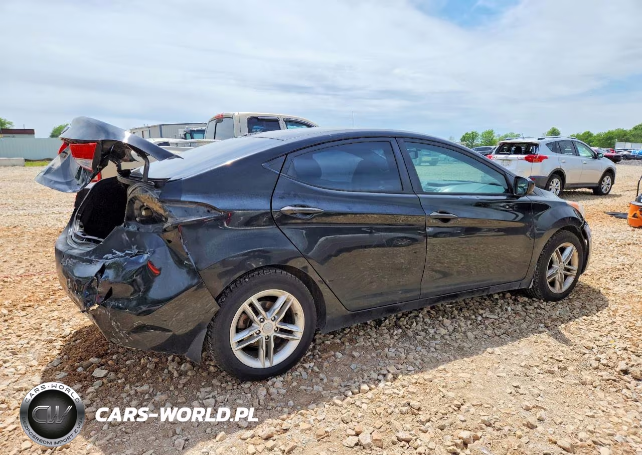 2013 Hyundai Elantra Gls VIN:KMHDH4AE5DU533502 - 3