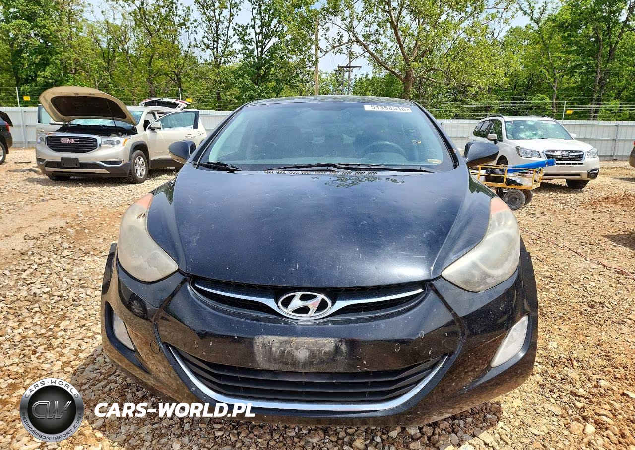 2013 Hyundai Elantra Gls VIN:KMHDH4AE5DU533502 - 5