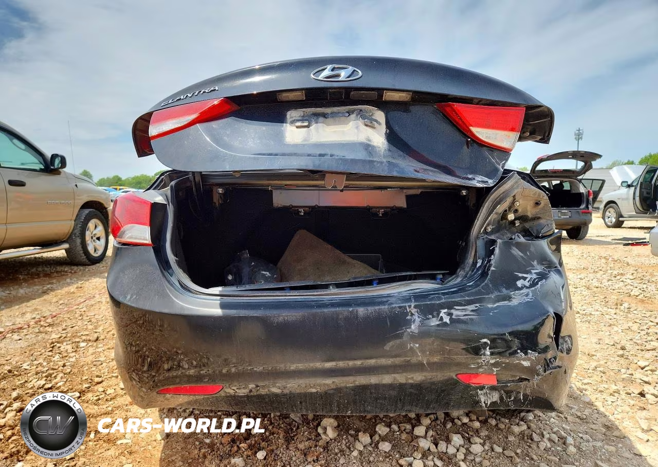 2013 Hyundai Elantra Gls VIN:KMHDH4AE5DU533502 - 6