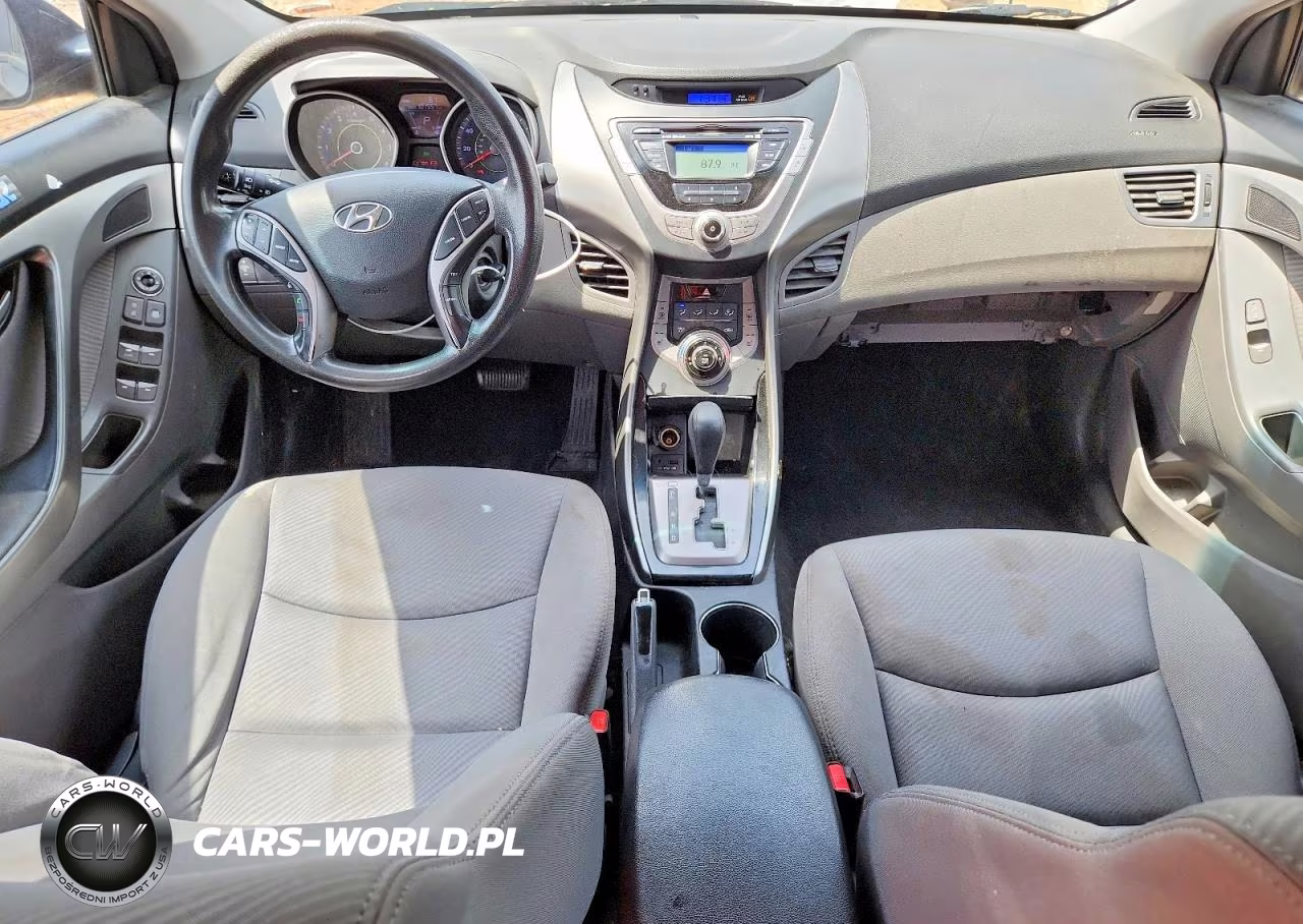 2013 Hyundai Elantra Gls VIN:KMHDH4AE5DU533502 - 8