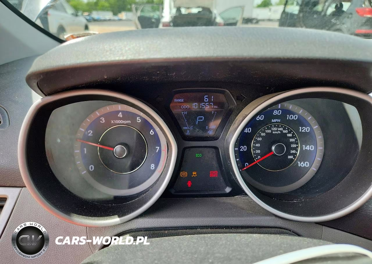 2013 Hyundai Elantra Gls VIN:KMHDH4AE5DU533502 - 9