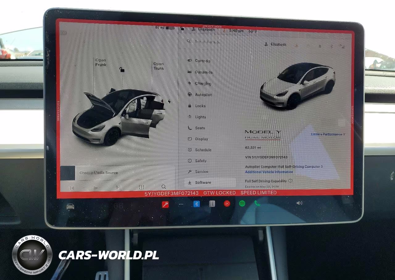 2021 Tesla Model Y VIN:5YJYGDEF3MF072143 - 9