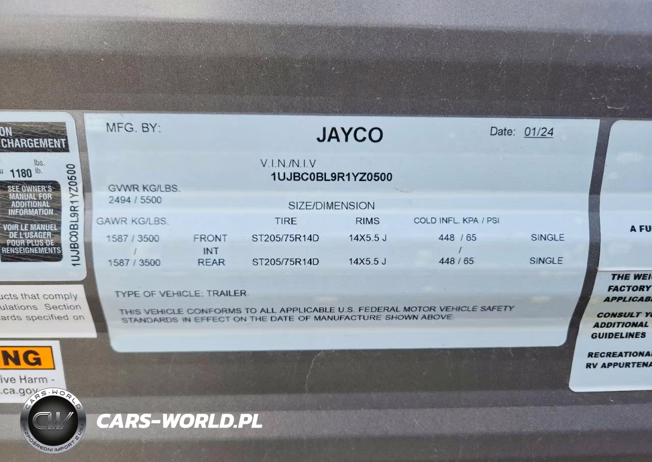 2024 Jayco Jay Flight Camper VIN:1UJBC0BL9R1YZ0500 - 10