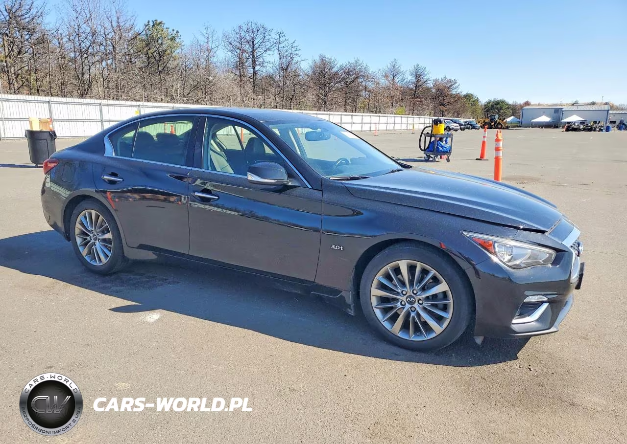 2019 Infiniti Q50 3.0T Luxe VIN:JN1EV7AR9KM556254 - 4