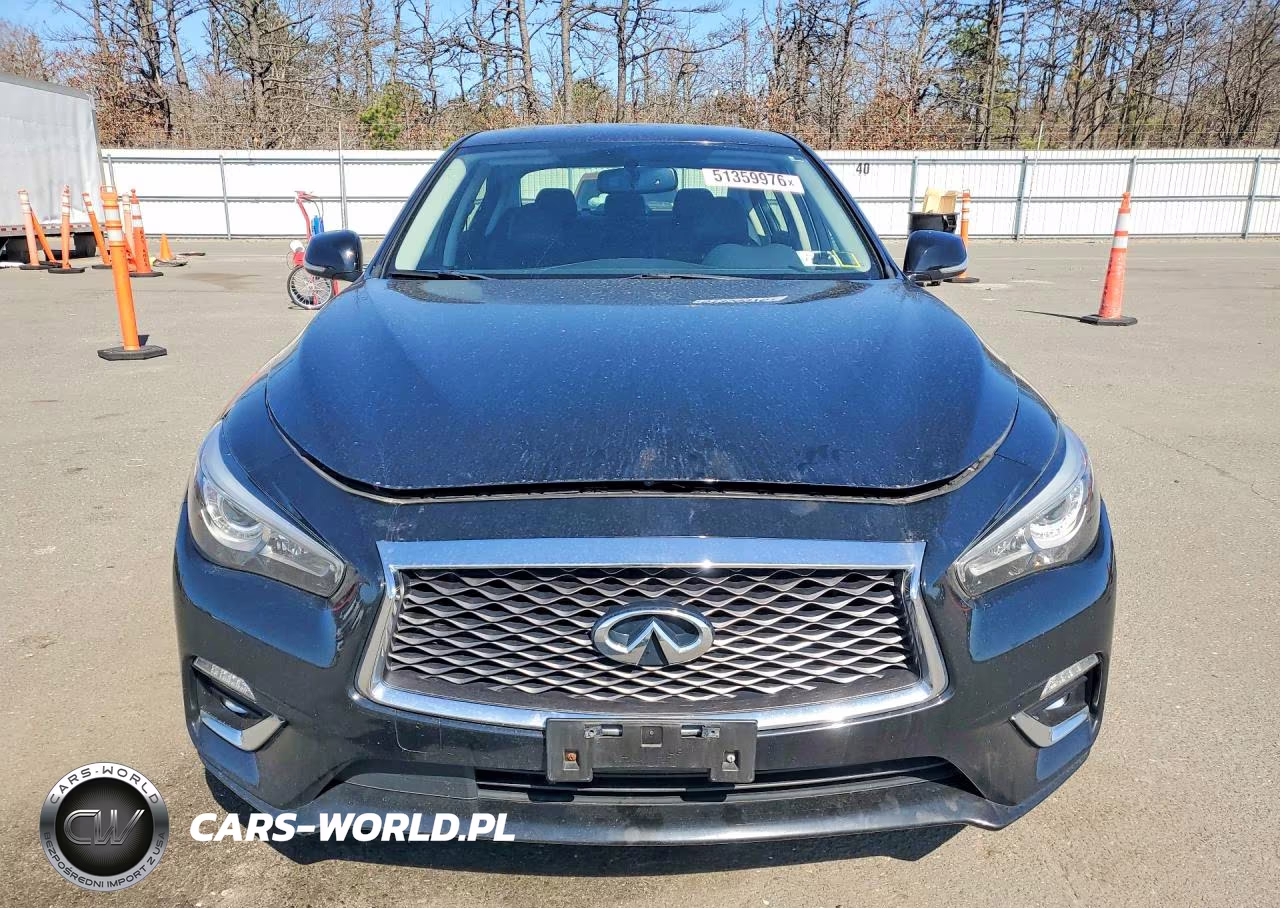 2019 Infiniti Q50 3.0T Luxe VIN:JN1EV7AR9KM556254 - 5