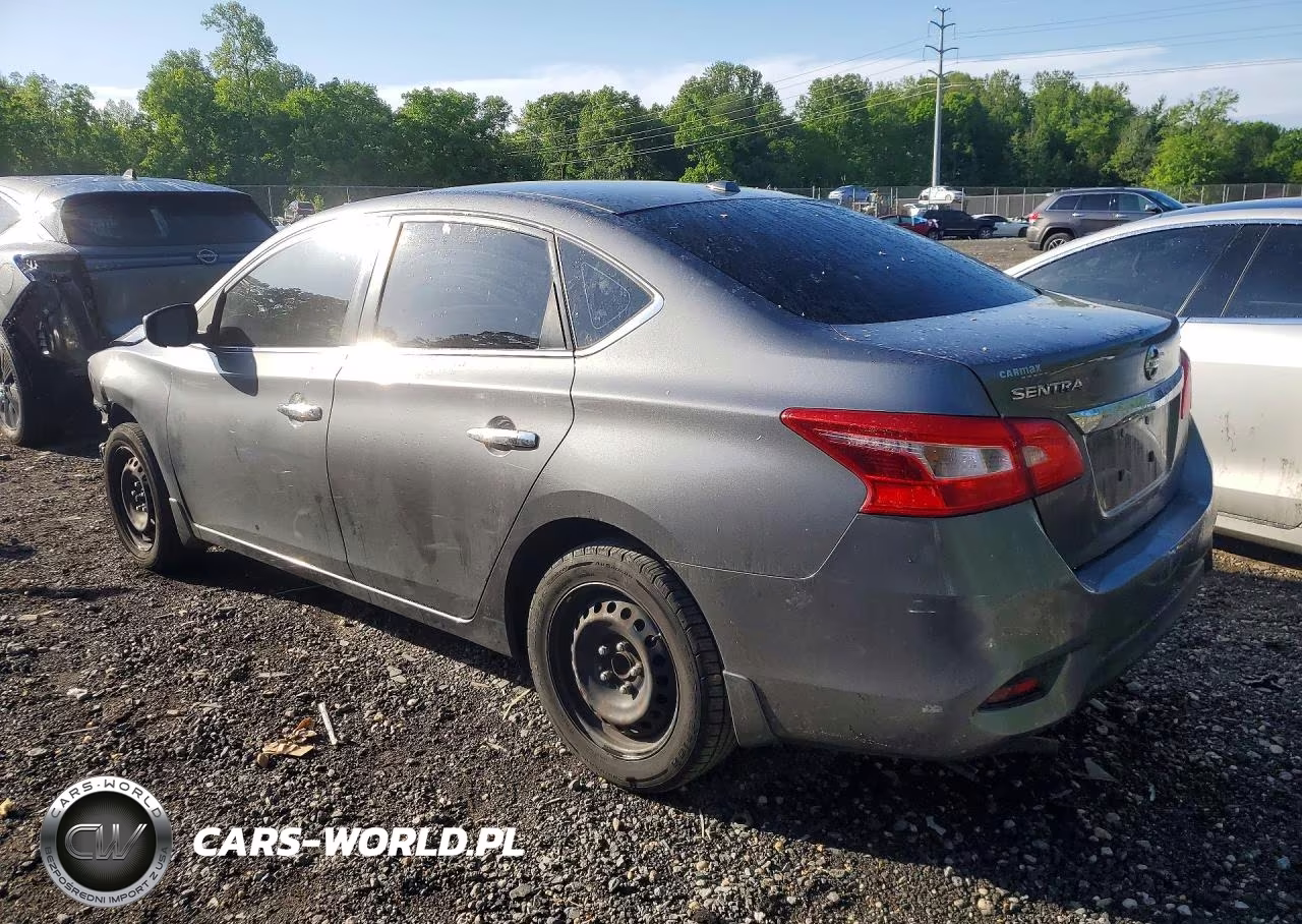 2016 Nissan Sentra Sv VIN:3N1AB7AP8GL661326 - 2
