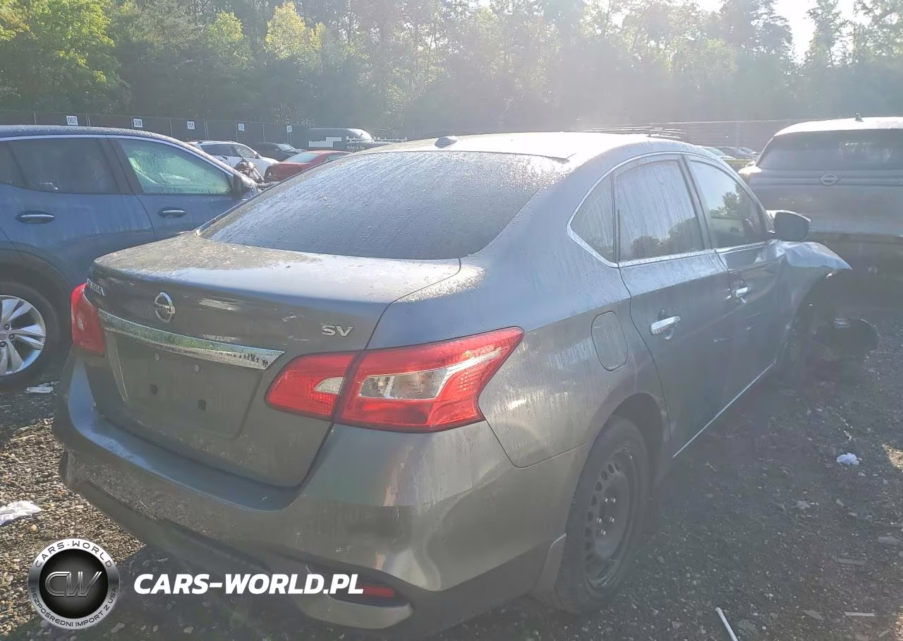 2016 Nissan Sentra Sv VIN:3N1AB7AP8GL661326 - 3