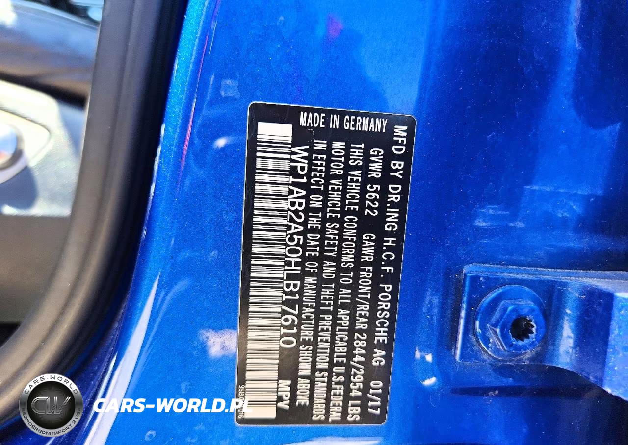 2017 Porsche Macan S VIN:WP1AB2A50HLB17610 - 13