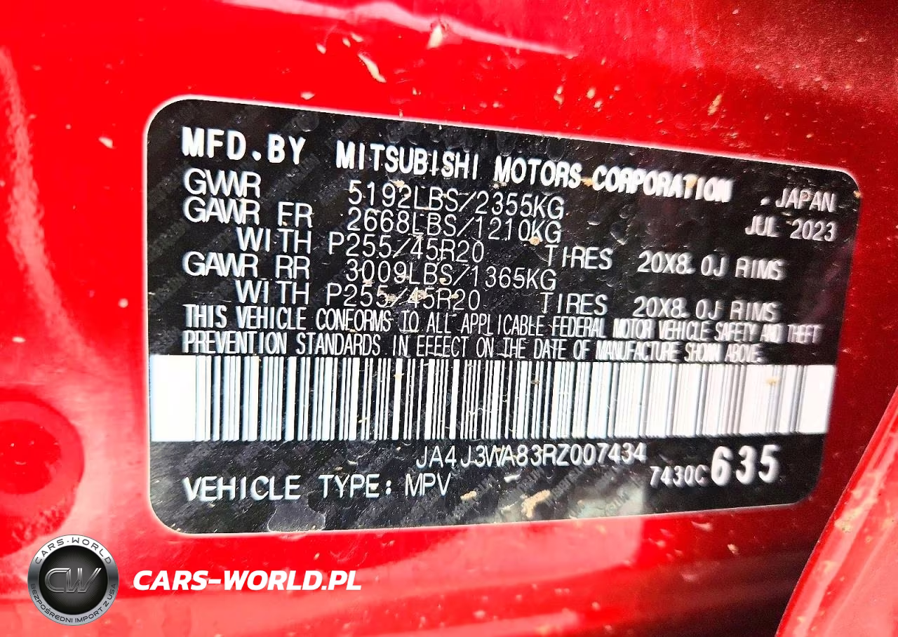 2024 Mitsubishi Outlander Sel VIN:JA4J3WA83RZ007434 - 14