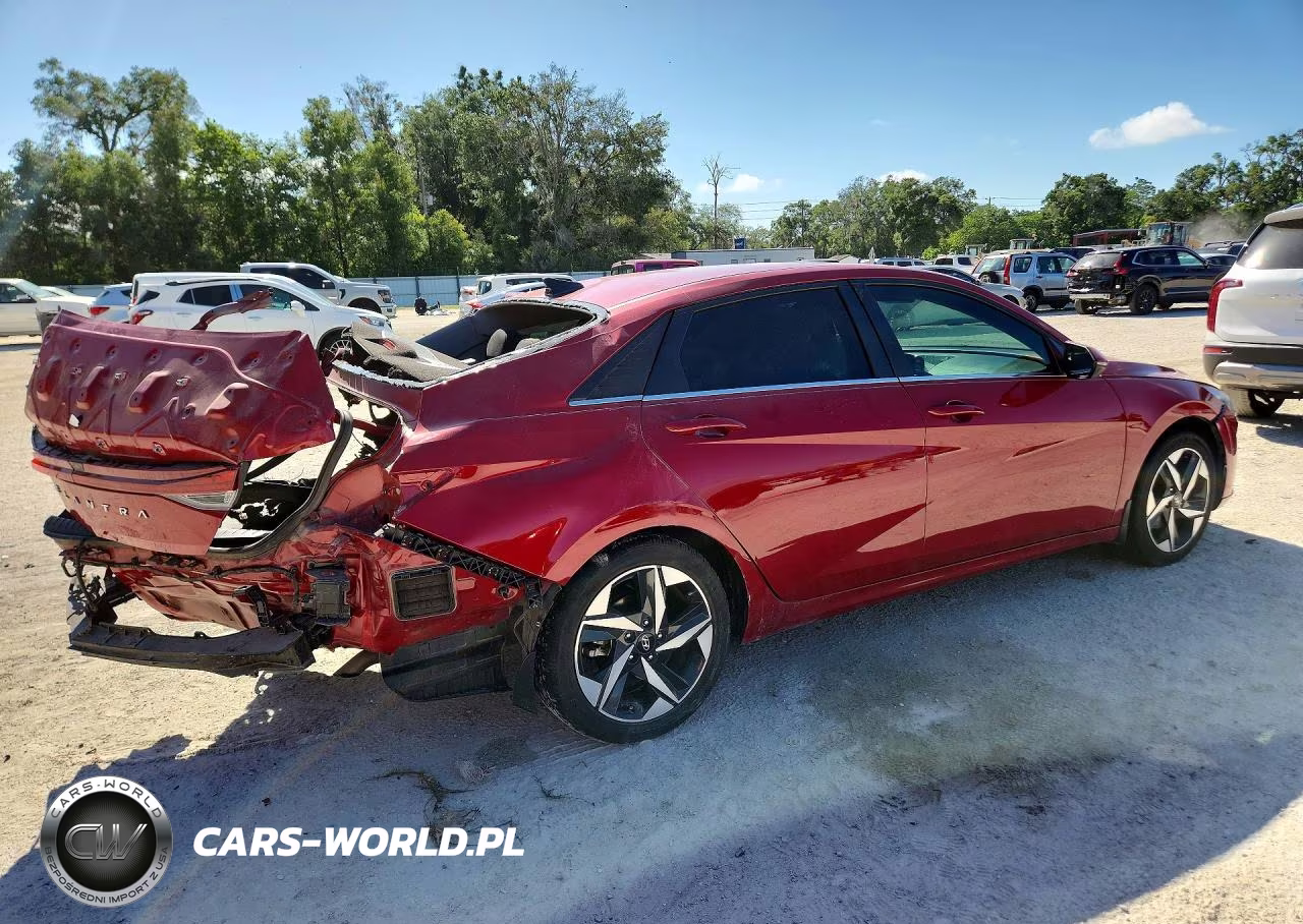 2021 Hyundai Elantra Sel VIN:KMHLN4AG0MU139007 - 3