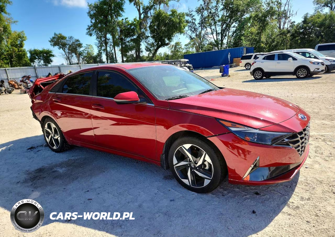 2021 Hyundai Elantra Sel VIN:KMHLN4AG0MU139007 - 4