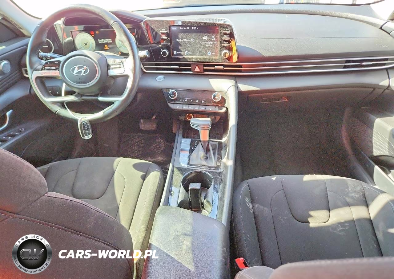 2021 Hyundai Elantra Sel VIN:KMHLN4AG0MU139007 - 8