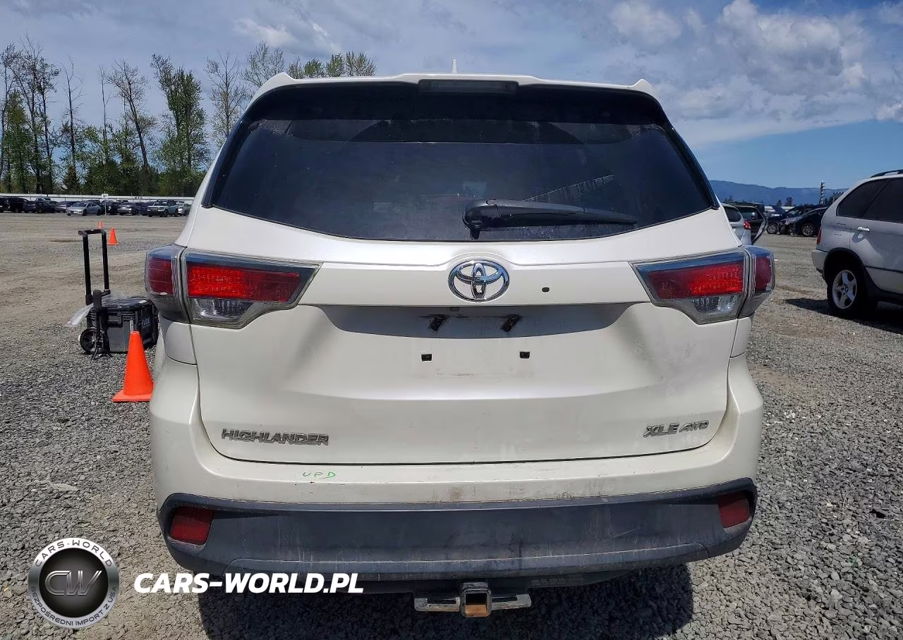 2016 Toyota Highlander Xle VIN:5TDJKRFH4GS331137 - 6