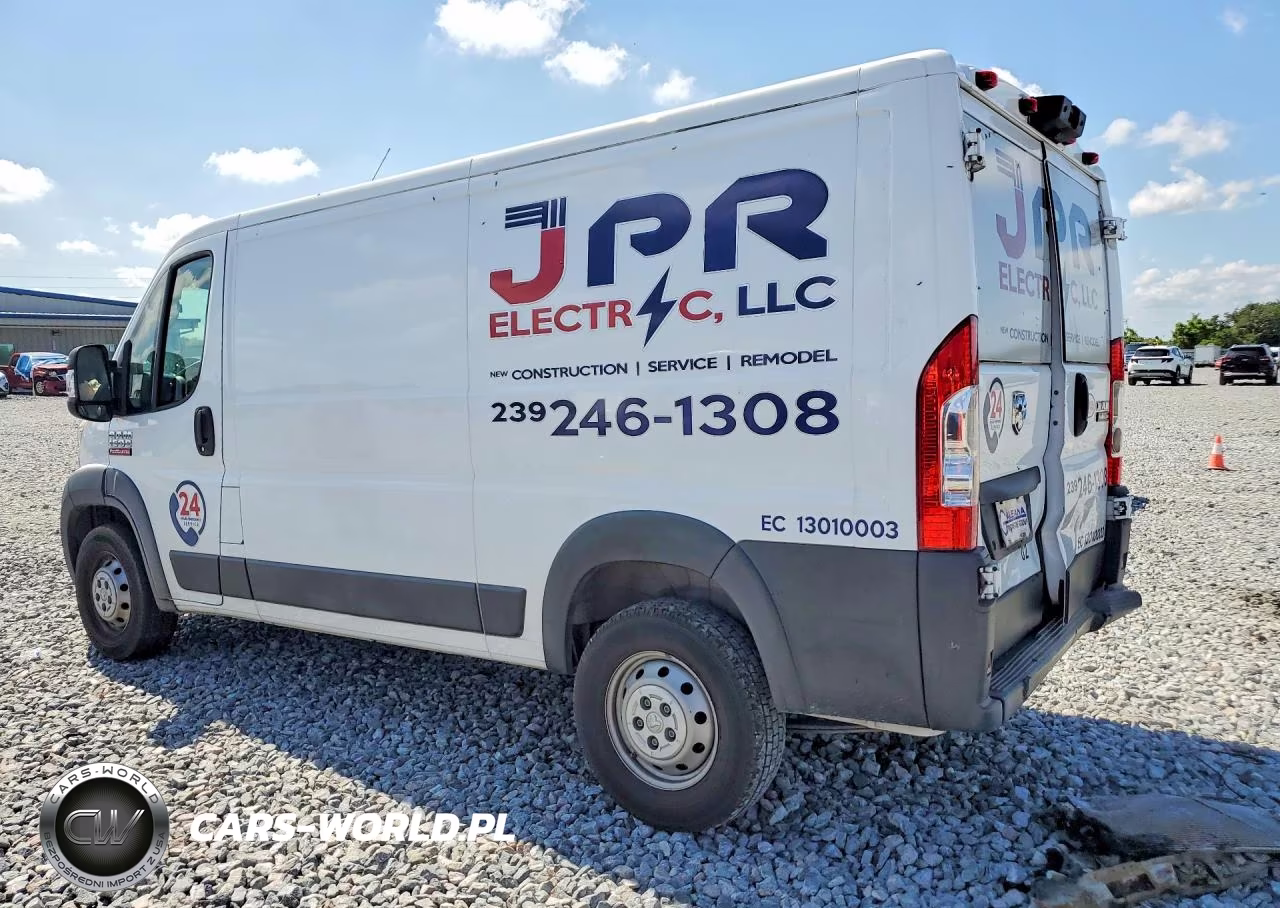 2019 Ram Promaster 1500 VIN:3C6TRVAG7KE502176 - 2