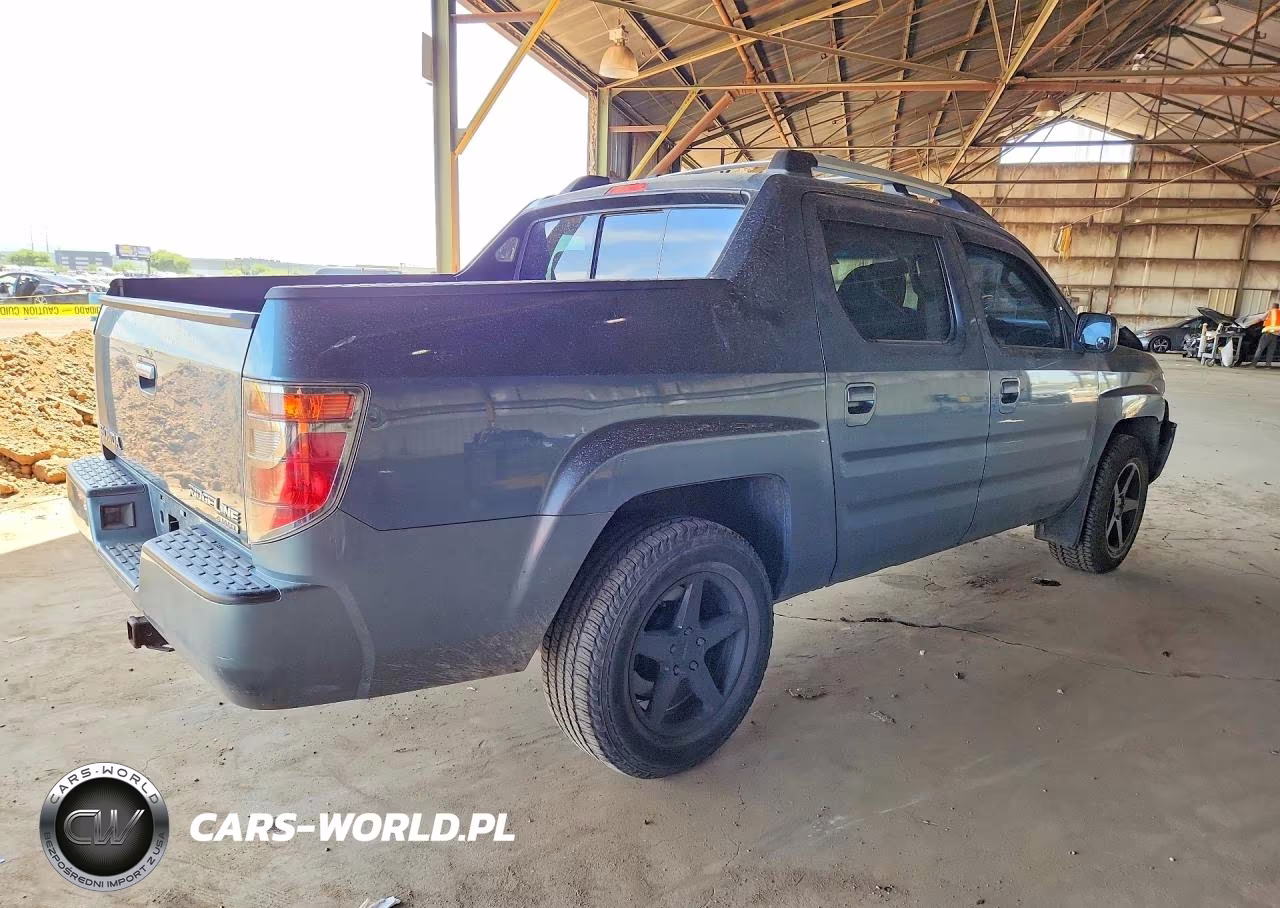 2006 Honda Ridgeline Rtl VIN:2HJYK16536H569608 - 3