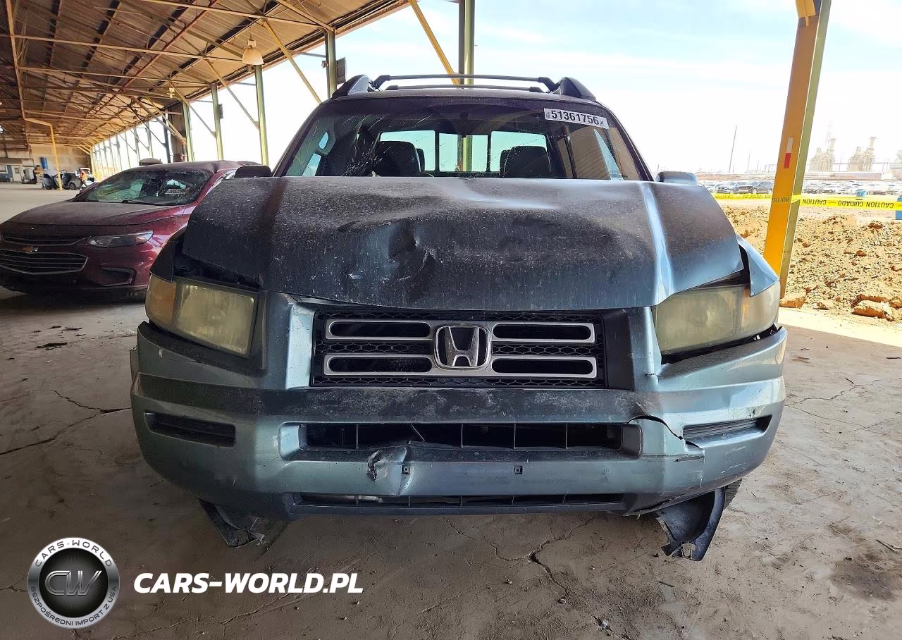 2006 Honda Ridgeline Rtl VIN:2HJYK16536H569608 - 5