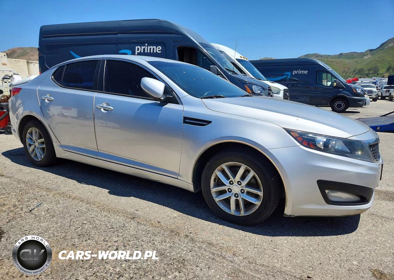 2013 Kia Optima Lx VIN:KNAGM4A7XD5325850 - 4