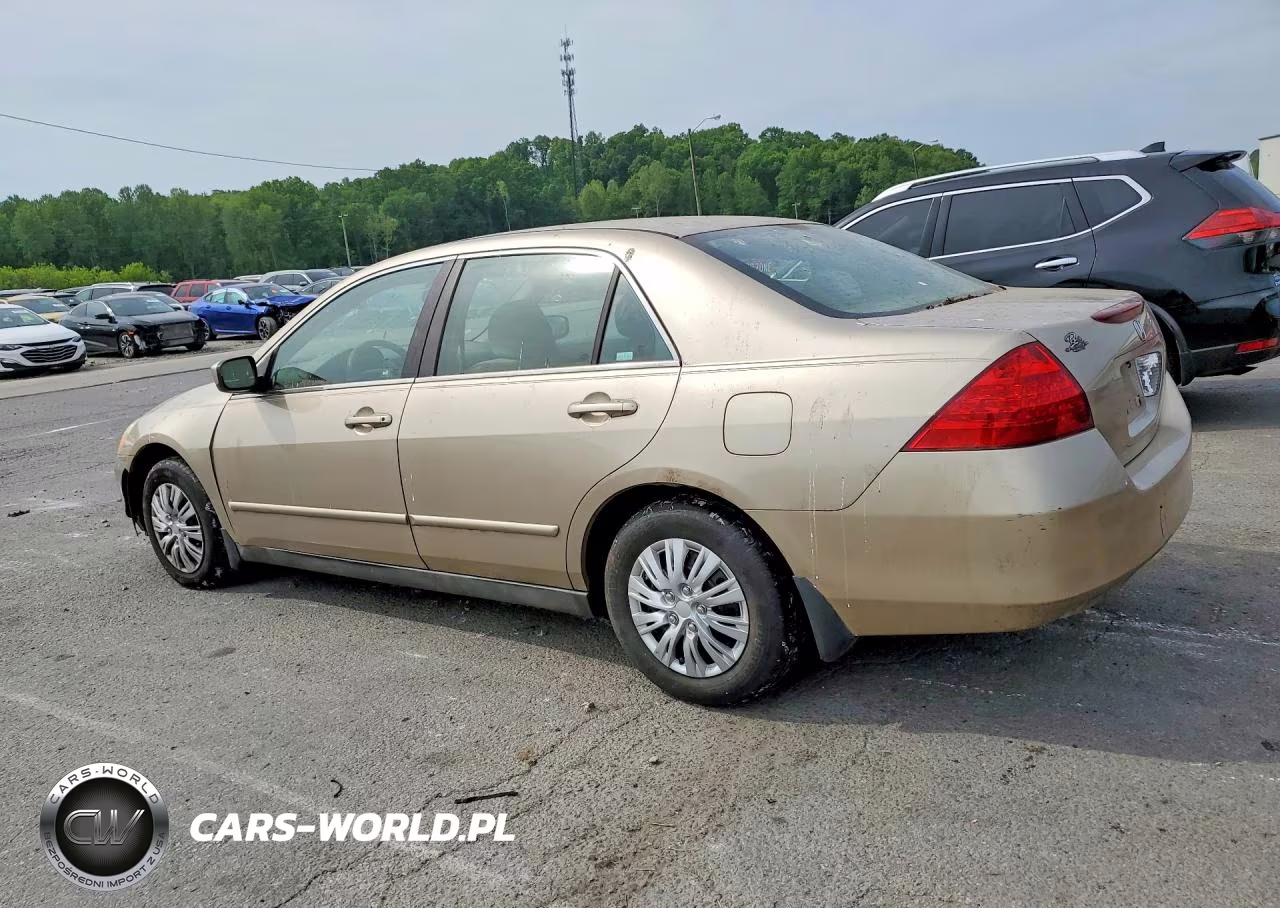 2007 Honda Accord Lx VIN:1HGCM56457A016161 - 2