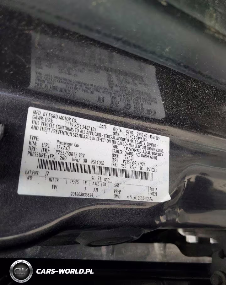 2016 Ford C-Max Premium Sel VIN:1FADP5CU2GL108353 - 14